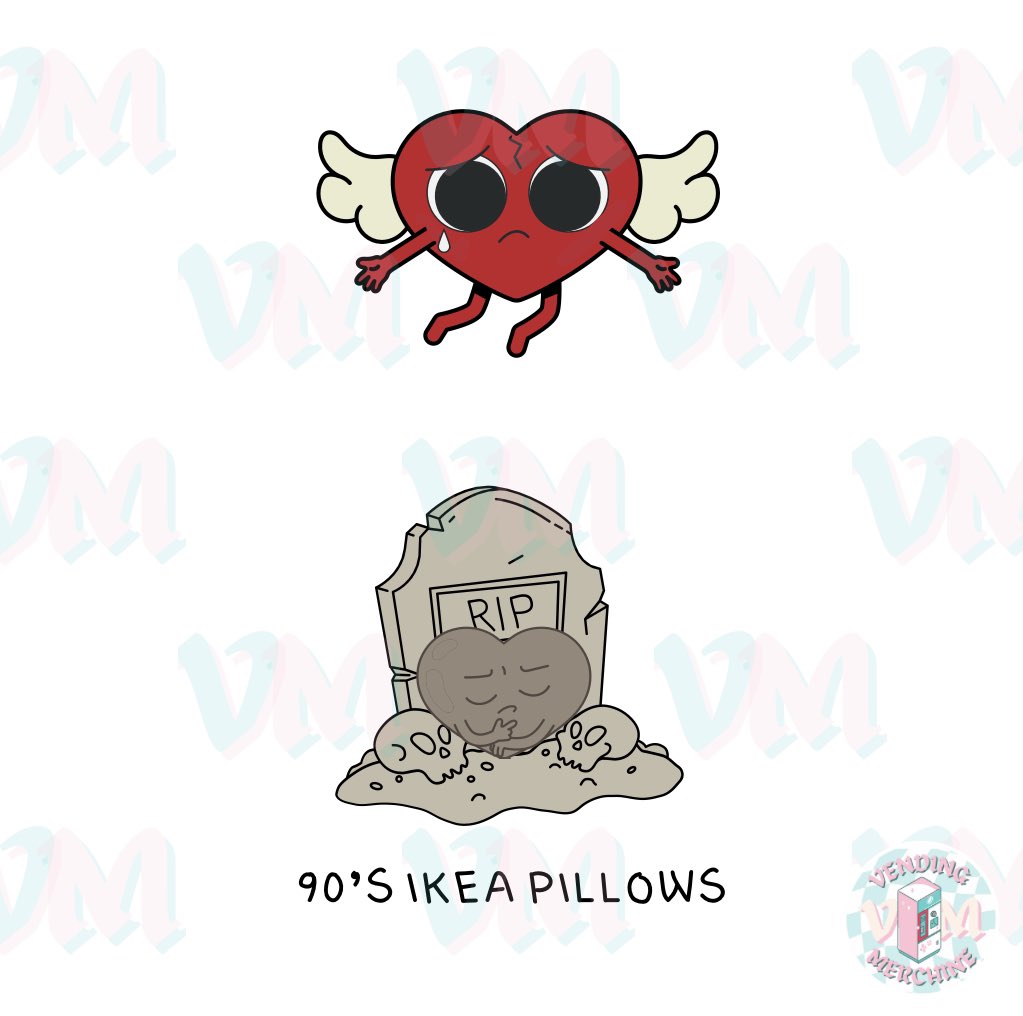 It was an era 🪦💔#ikea #heart #pillows #heartpillow #era #90s #throwback