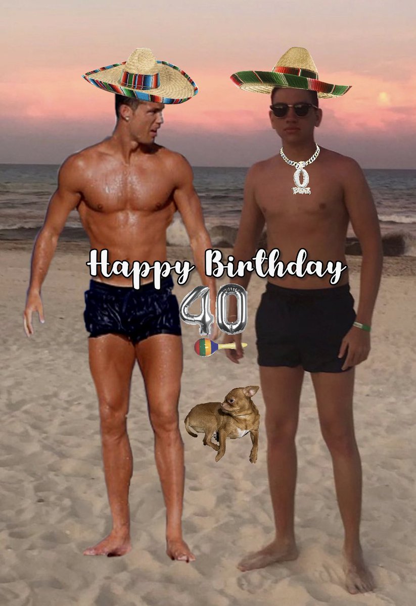 Razo97Updates's tweet photo. Feliz cumpleaños hermano! Big 40! 🎉 https://t.co/WYLRD9eevN