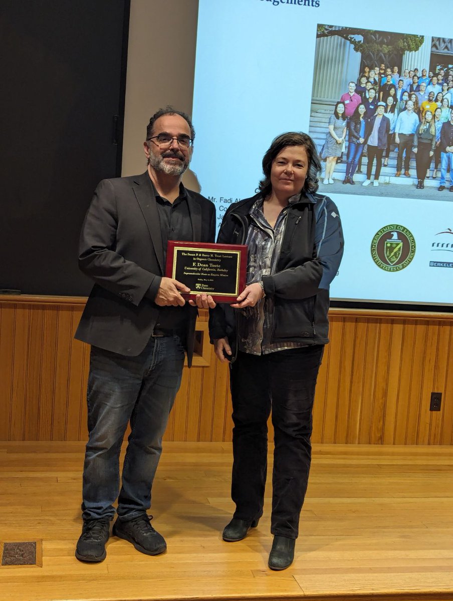 Penn Chemistry (@pennchemistry) on Twitter photo Today we celebrated the annual Barry Trost Lecture. Thanks for a great talk a visit Dean Toste! <a href="/KozlowskiMarisa/">Kozlowski Lab</a> <a href="/Toste_Group/">Toste Group</a> Today we celebrated the annual Barry Trost Lecture. Thanks for a great talk a visit Dean Toste! <a href="/KozlowskiMarisa/">Kozlowski Lab</a> <a href="/Toste_Group/">Toste Group</a>