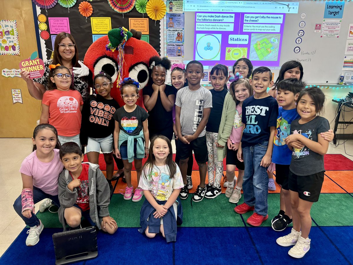 BIG CONGRATS to our STEM Teacher, Mrs. Sierra for receiving her 2️⃣nd @nisdnef grant this year!🎉 This $750 Resource Grant will be used to purchase @Sphero indi kits for our #STEM lab.🙌🏼 Please join us in congratulating Mrs. Sierra!🤗🍎💰#OttLevelUp #NEF #NISD #TeamNorthside