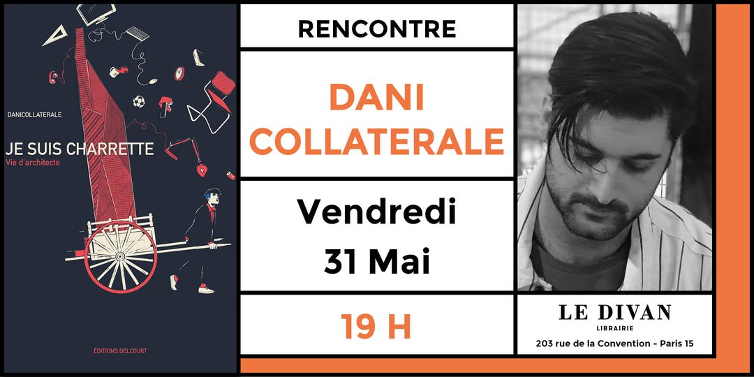 Bande dessinée : Danicollaterale librairie-ledivan.com/agenda-156111/…