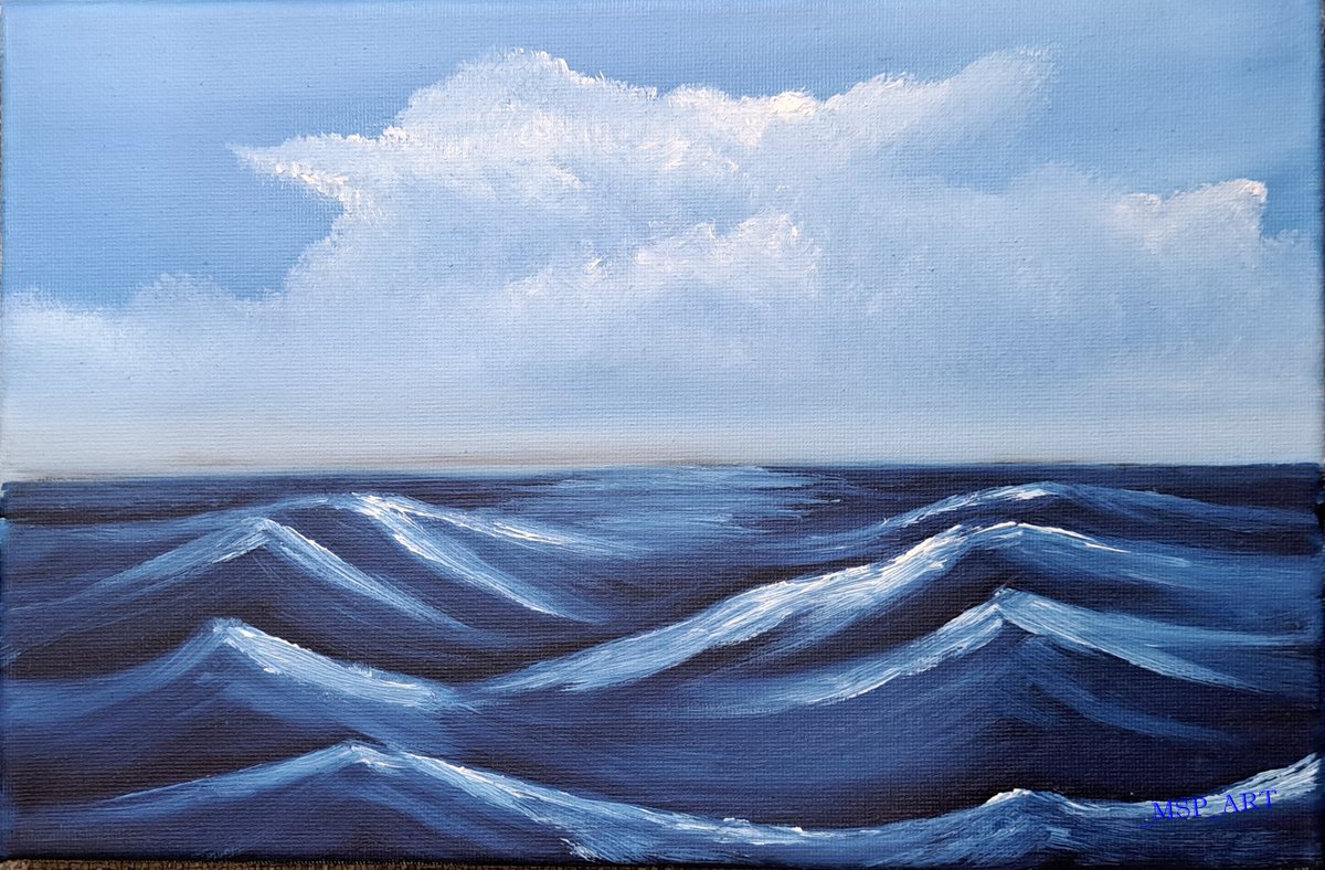 Before The Storm

Oil On Canvas

#art #painting #oilpainting #oiloncanvas #waves #sea #clouds #landscape #ArtistOnTwitter #ArtistOnX