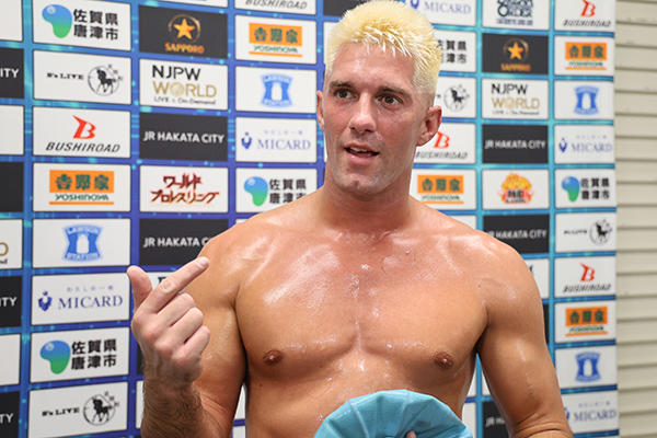 ZSJ「ジェフ、お前は素晴らしい王者だ。オリンピック級だな。その王座で何をするか楽しみにしてるよ。(中略) 俺の未来は4文字、“IWGP”だ。それは60分を意味する。俺が2024年に世界ヘビー級王者になる事は誰にも止められない。俺に必要なのは60分。60分さえあればいい」

全文
njpw.co.jp/tornament/4724…