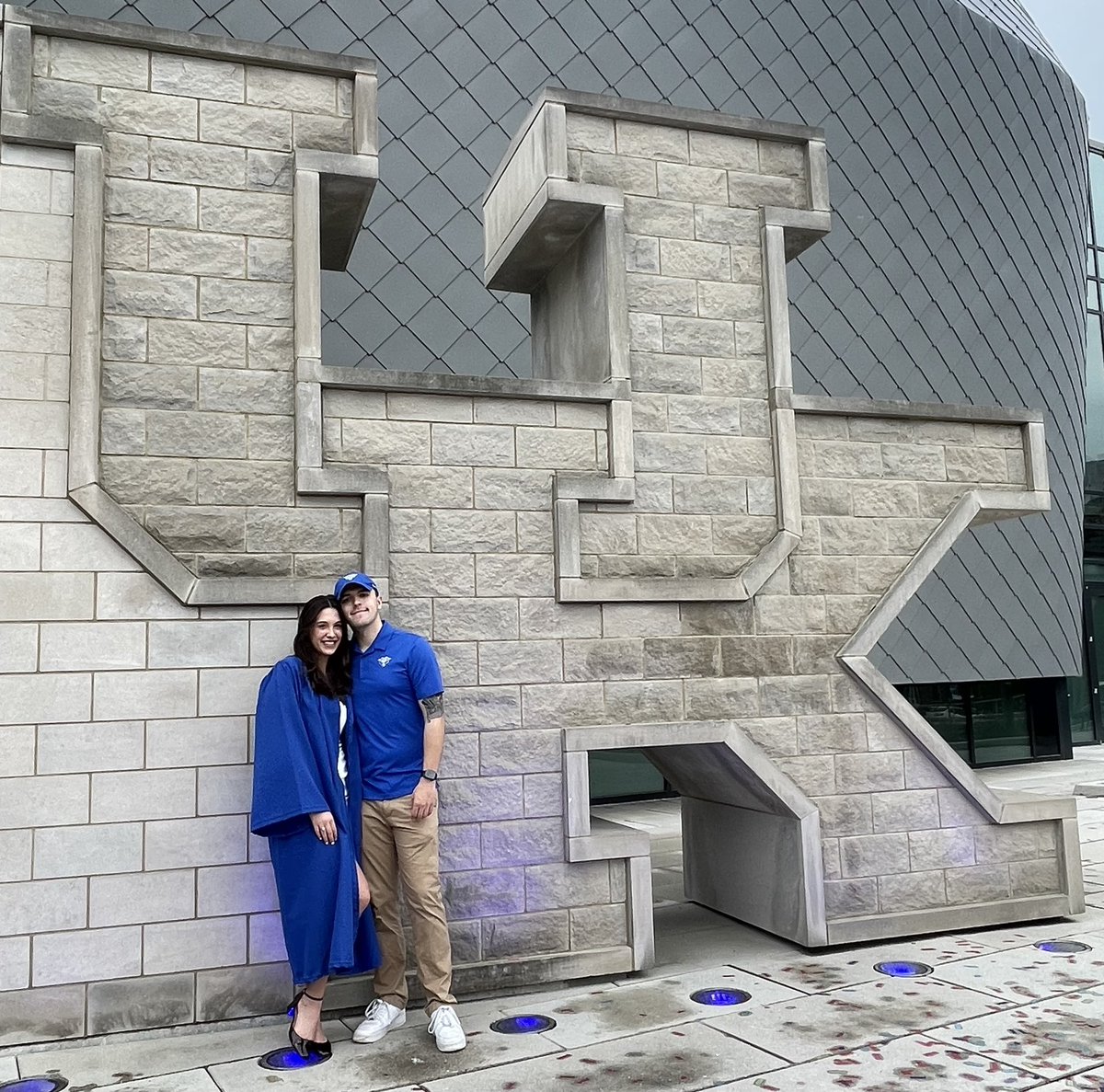 DREGC_Principal's tweet photo. A big day! First, we attended Abby’s graduation at @universityofky!  Finally seeing my little girl walk across the stage after her high school graduation was wiped out by COVID was priceless!  Then we had a great birthday dinner celebrating AJ!.   It doesn’t get much better. https://t.co/uk8DXY1B4I