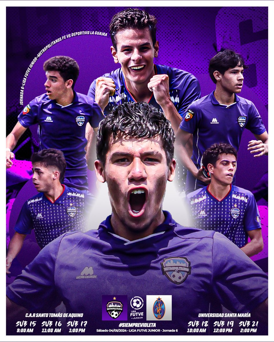 𝑱𝒖𝒏𝒕𝒐𝒔 𝒆𝒏 𝒖𝒏𝒂 𝒏𝒖𝒆𝒗𝒂 𝒋𝒐𝒓𝒏𝒂𝒅𝒂 ⚔️

A darlo todo 🆚 <a href="/CanteraDLG/">Cantera • Deportivo La Guaira</a> 

𝙿𝚘𝚛 𝚗𝚞𝚎𝚜𝚝𝚛𝚘𝚜 𝚌𝚘𝚕𝚘𝚛𝚎𝚜 💜 | #SiempreVioleta

#ElFuturoDelFUTVE