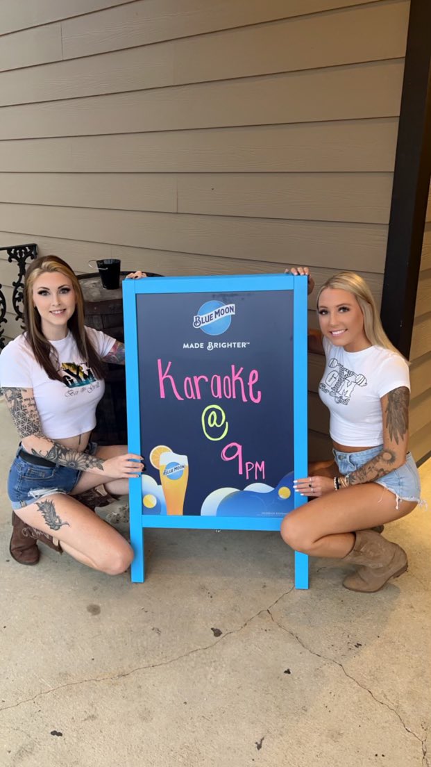 gym_country's tweet photo. Double trouble & double shots! Come out with your favorite gals tonight!
#thecountrygym #thegym #BarAndGrill #ThingsToDoLocally #MeetMeAtTheGym #Bar #Grill #LocalBusiness #BrewtonAL #Brewton #BrewtonAlabama #Friday #fridaynight #TGIF #fireballfriday #Fireball #Jager #karaoke https://t.co/vwU42zZ1A3