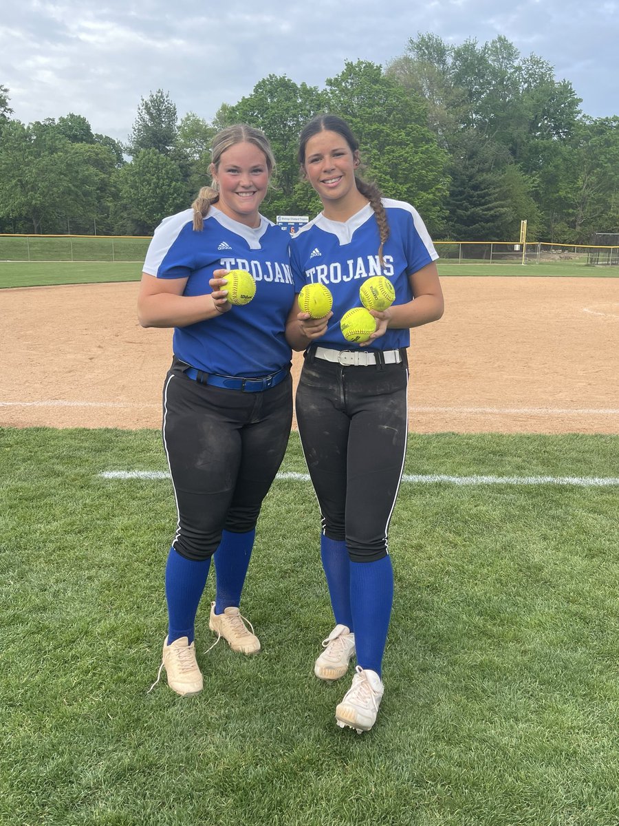 Trojans advance to the City Final with a huge win over Scecina!

Emma Swickheimer: 3R HR
Ava Sanders: 3H, 2R
Emily Wendt: 2 Doubles
Anna Caskey: HR, TWO Grand Slams
   and 10RBI, and WP

Trojans also tallied 16 total H and 5BB. Fantastic job ladies! F.A.M.I.L.Y.