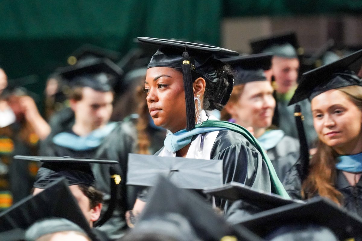 The 2024 Graduate Ceremony is in the books. Congratulations, Bobcats! 💚🎓 #OUohyeah