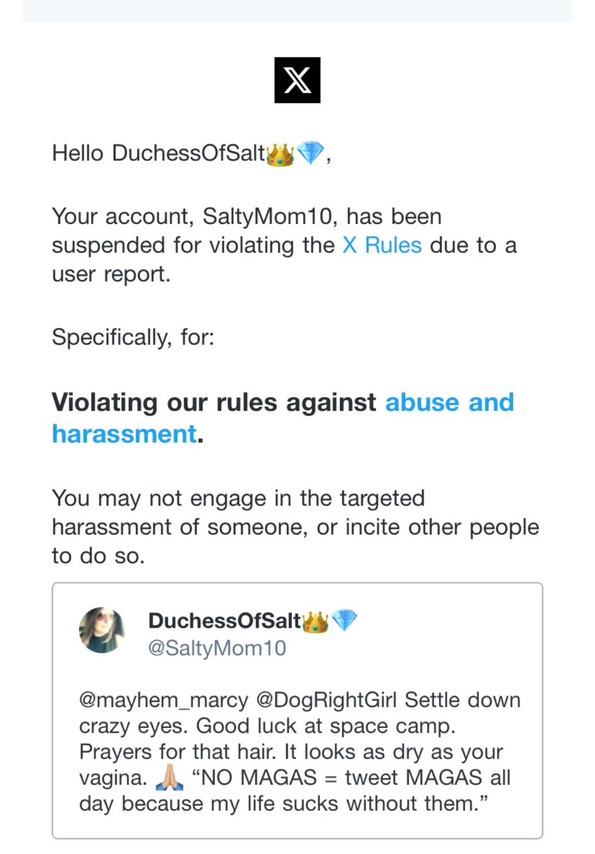 This is what got Salty suspended. 👇🏻🤬🖕🏻