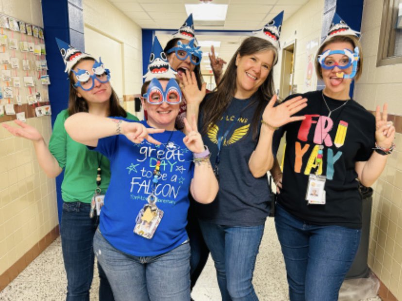 brittanywestAP's tweet photo. The @yes_falcons #SOLpeprally might be one of my favorite memories from this year!..Let’s show everyone our unstoppable falcon spirit and conquer those SOL tests. #DoYourBest #WeAreFamily #WeGotThis @krbolam @KingofReading31 https://t.co/yKtUaal2tJ