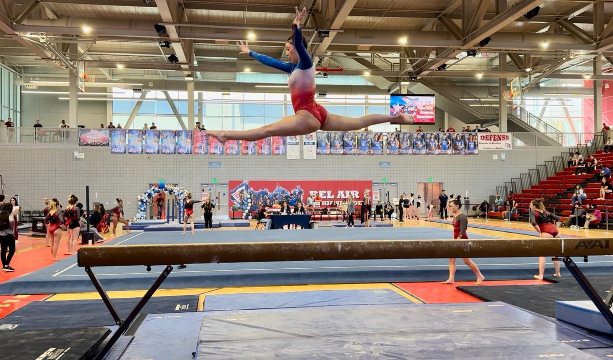 Bel Air Gymnastics beginning day one of State Gymnastics Championships hosted at our Bel Air Athletics Complex. Go Big Red!!! #BigRedPride #THEDISTRICT @BA_Highlanders @SGonzalez_BAHS