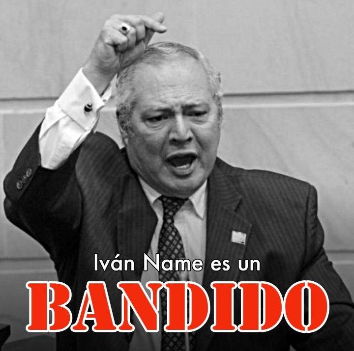 Tenemos una derecha tan patética, que están diciendo que Iván Name recibió los 3000 millones de pesos de Petro para hundir sus reformas, hágame el hijueputa favor.