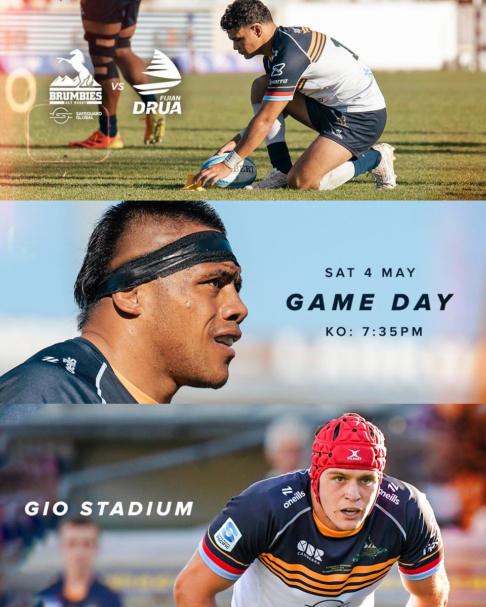 We're 🔙 at @GIOStadium tonight to face the 𝐃𝐫𝐮𝐚.

🚪 Gates Open 5:45PM
🎟️ bit.ly/3UmekUQ
📺 @StanSportAU 

#SuperRugbyPacific