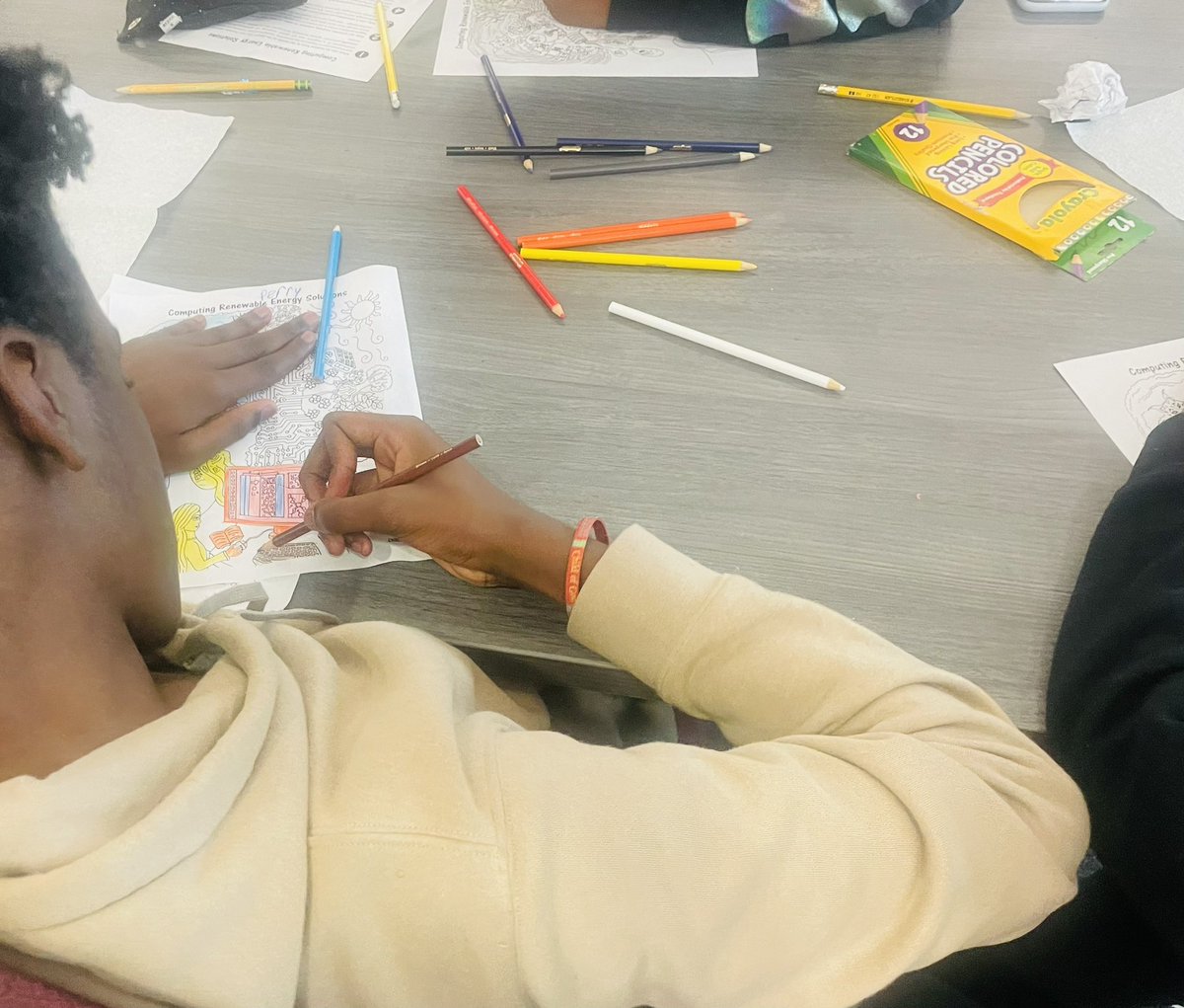 AmonieRucker's tweet image. #InquiryBased #Creative #SELdriven #Friday ! ✅ Students practiced computational-thinking via a #STEM graphic which aided in synthesizing creative solutions to solve problems related to energy as a result of human impact. The solution-based dialogue following this activity was 🔥