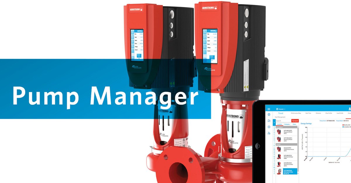 With Design Envelope pumps and a subscription to Pump Manager, you can track pump performance and receive diagnostic reports. Accurate info, presented in a convenient format, supports informed decisions for increased system reliability. Learn more: bit.ly/3wmu42c