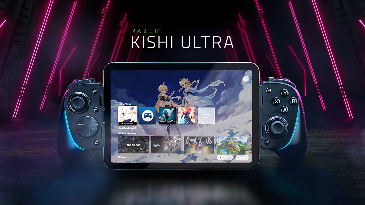 Make zero compromises for mobile gaming with the Razer Kishi Ultra: rzr.to/kishi-ultra Pull out all the stops to secure victory with the ergonomics and control of a full-fledged pro console controller.