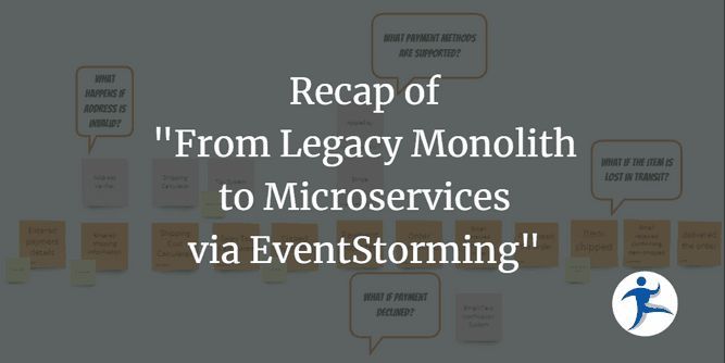 Recap of 'From Legacy Monoliths to Microservices via EventStorming'
buff.ly/4ake1jr

#Code #Technology #Software #Microservices #LegacyMonoliths #BusinessDomain #EventStorming #techtips #software #SolvingProblems