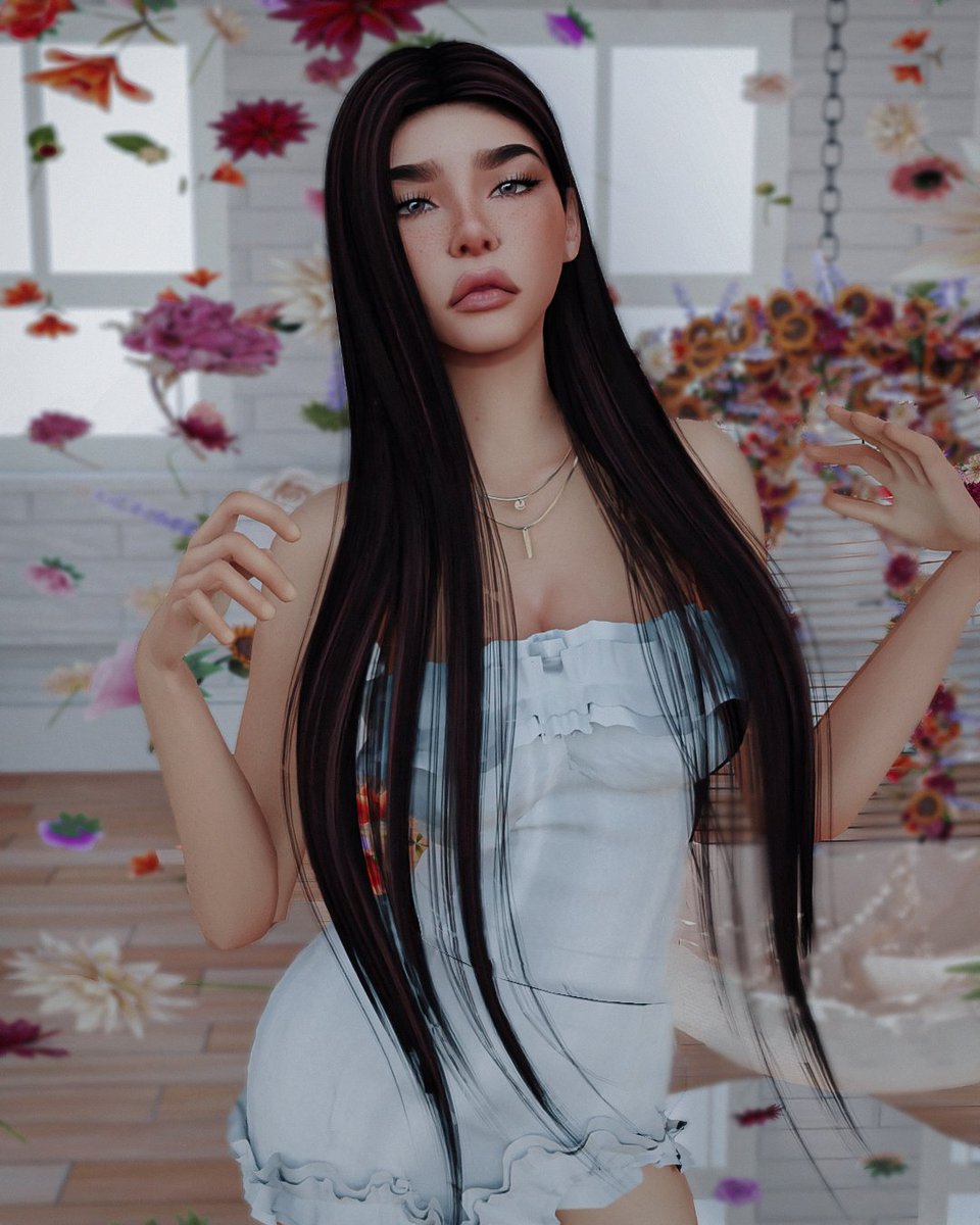 I'm pretty happy with how much she looks like her fc now.