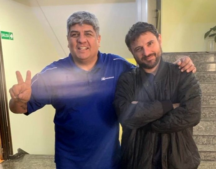 Pablo Moyano y Juan Grabois, uno más chorro y golpista que el otro. Este es el futuro del Kirchnerismo.