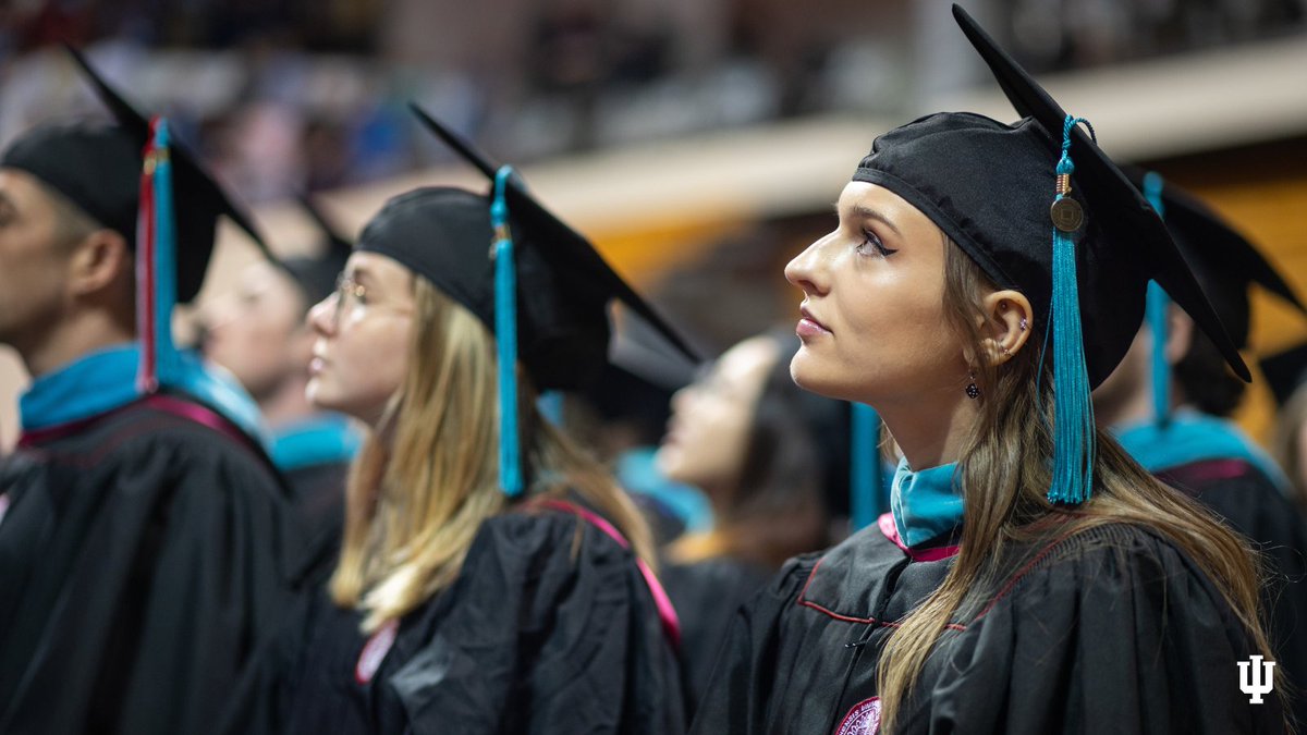 IUBloomington's tweet photo. Congratulations, Hoosiers! We're thrilled to celebrate our doctoral and master's graduates who joined the #IUAlumni family today. #IUBGrad24 https://t.co/DcH2gFrNoH