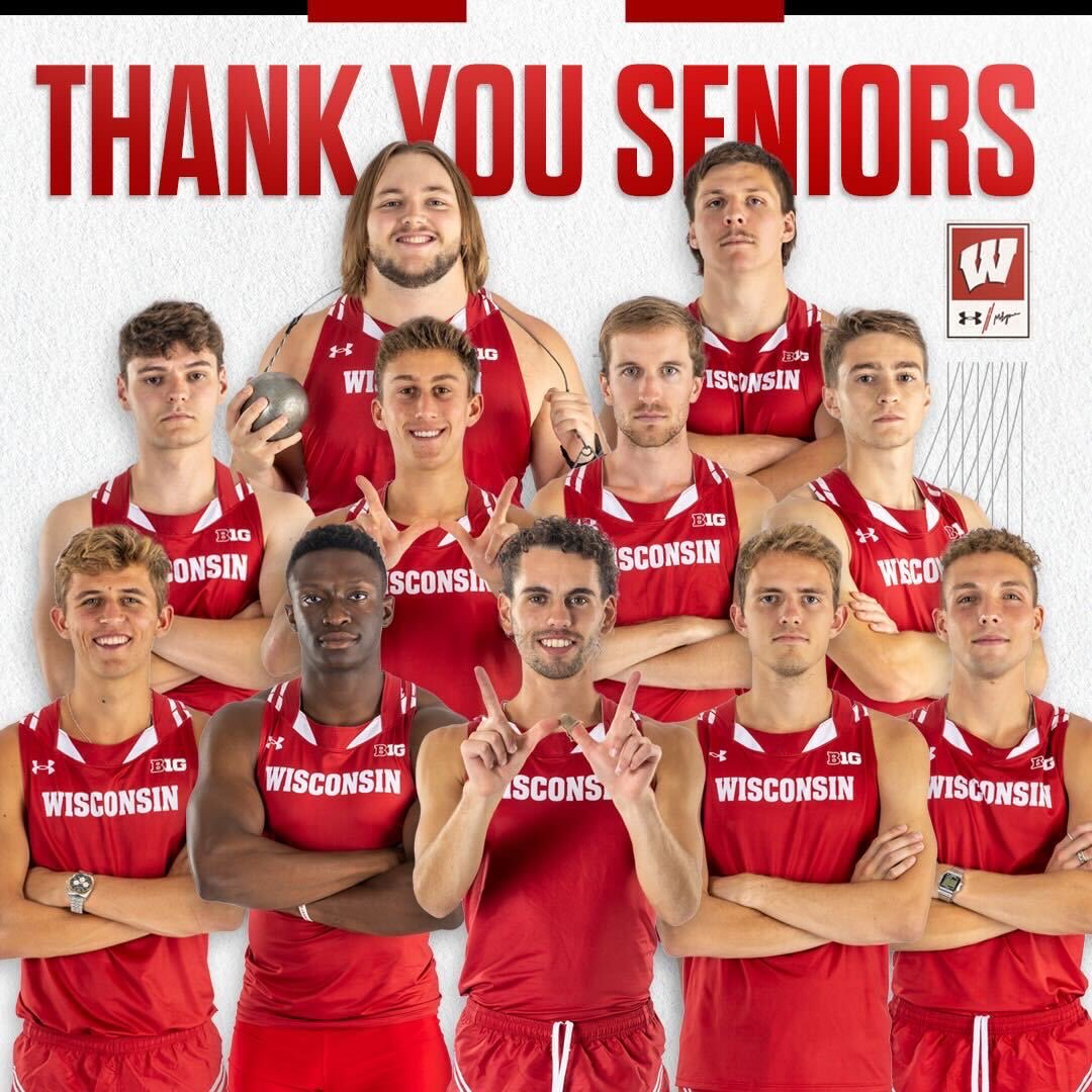 Thank you seniors for all you’ve done in Madison ❤️🦡🥺🙌