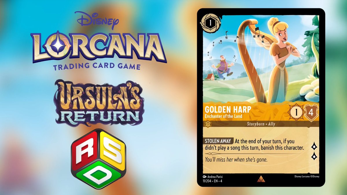 Here’s the card we were honored enough to reveal that we made an entire multi-camera angled skit with Special effects. 

Was it over the top? Yes. 

Would I do it again? Absolutely. 

🔗below! 

Thanks to @RavensburgerNA and @DisneyLorcana for giving us the opportunity!