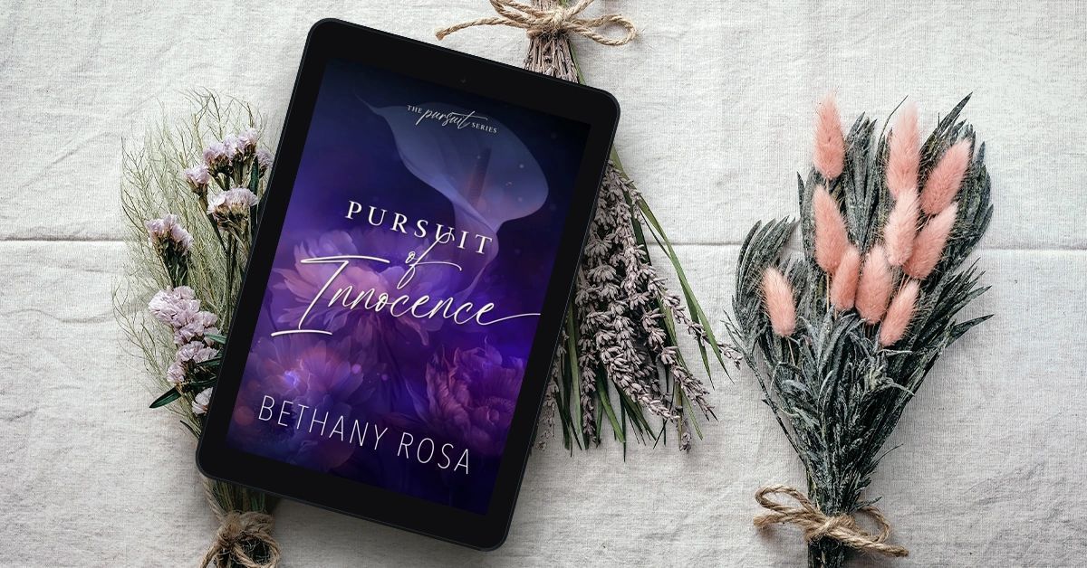 Your next steamy romance by Bethany Rosa, “Pursuit of Innocence”. Alpha male? Yes. Virgin? Yes. Love triangle? Yes. #FREE on #KindleUnlimited. #Billionaire #Romance #steamyromance #alphamaleromance bethanyrosa.com