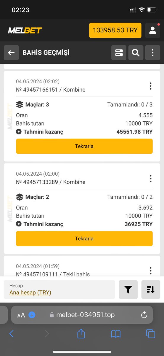 Yarına totalde açık kuponlarla 220 bin kasamız mevcut hedef 500 600 k aynı hedefleri olan arkadaşlar sabitlenmiş gönderiyi okusun ben hiçbir şekilde ücret talep etmiyorum telegram : t.me/+BeMrn80pvtAxZ…