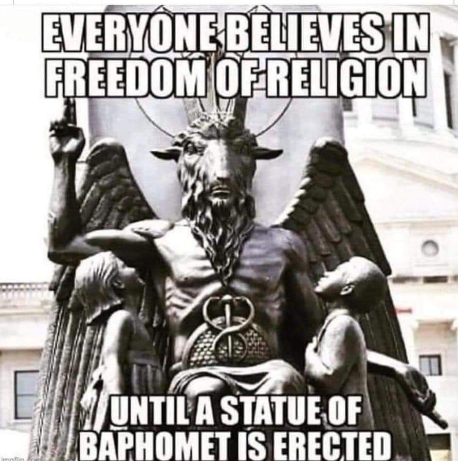 #Satan #Satanic #Satanism #HailSatan #Religion #FreedomFromReligion #FreedomOfReligion