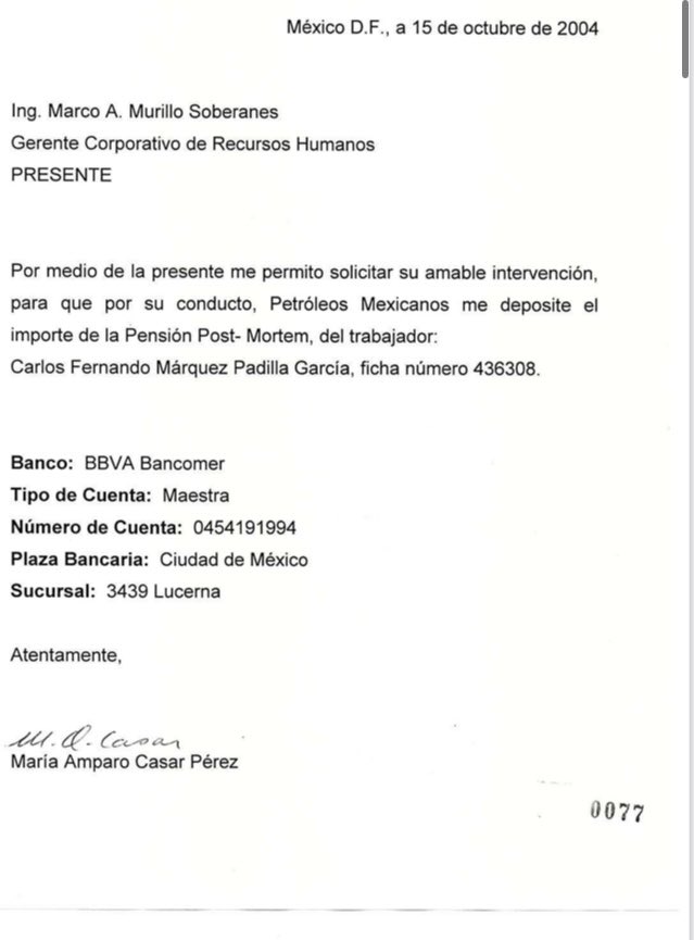 Aquí algunas de las evidencias (el rastro del dinero público de Pemex) hacia las cuentas de la supuesta luchadora contra corrupción, ⁦@amparocasar⁩ , presidenta de la ONG que creó el empresario Claudio X ⁦@MXvsCORRUPCION⁩