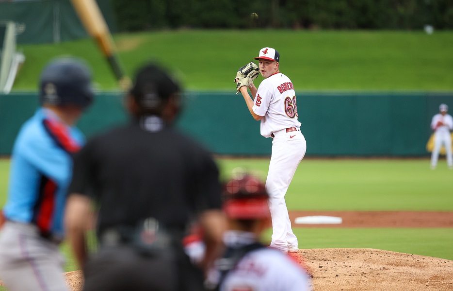 RHP Sem Robberse (AAA) moved to 4-0 on the season, allowing one run over 6.0 IP while striking out 6, in Memphis' 5-1 win yesterday. Robberse, 22, carries a 1.77 ERA & 0.95 WHIP through his first six starts of 2024. Today's #STLCards Minor League Report: tinyurl.com/2trtmhab