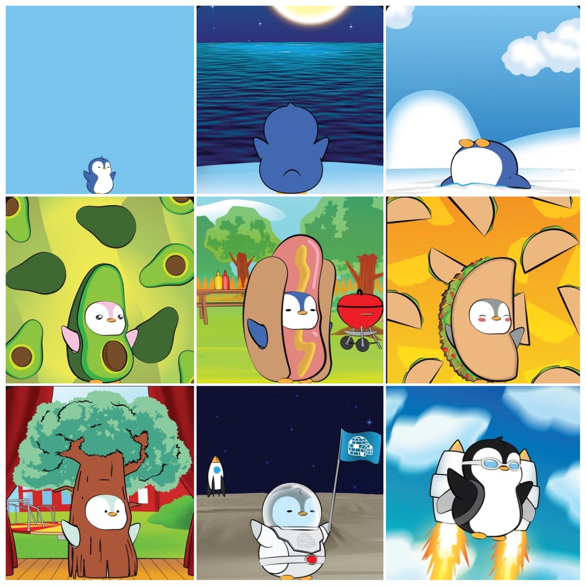 Did you know there are 9 Legendary 1/1 <a href="/LilPudgys/">Lil Pudgys</a>? Which one is your favorite? You already know mine is The Hot Dog 🐧🌭. Theres the Runt, Backwards, Stuck, Avocado, Hot Dog , Taco, Tree, Astronaut, JetPack <a href="/pudgypenguins/">Pudgy Penguins</a>