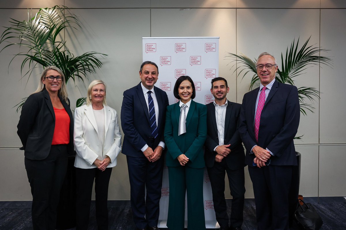 Great to co-lead a discussion with @pruecar at the Western Sydney Leadership Dialogue (WSLD) on the importance of education in supporting communities to thrive. WSLD was established to shape progress & effect positive social & economic change for the people of Western Sydney.