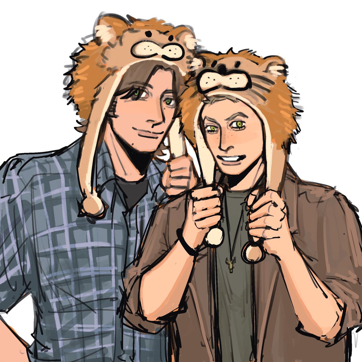 🦁🦁
#Supernatural #spn #wincest #deanwinchester #samwinchester   #spnfanart