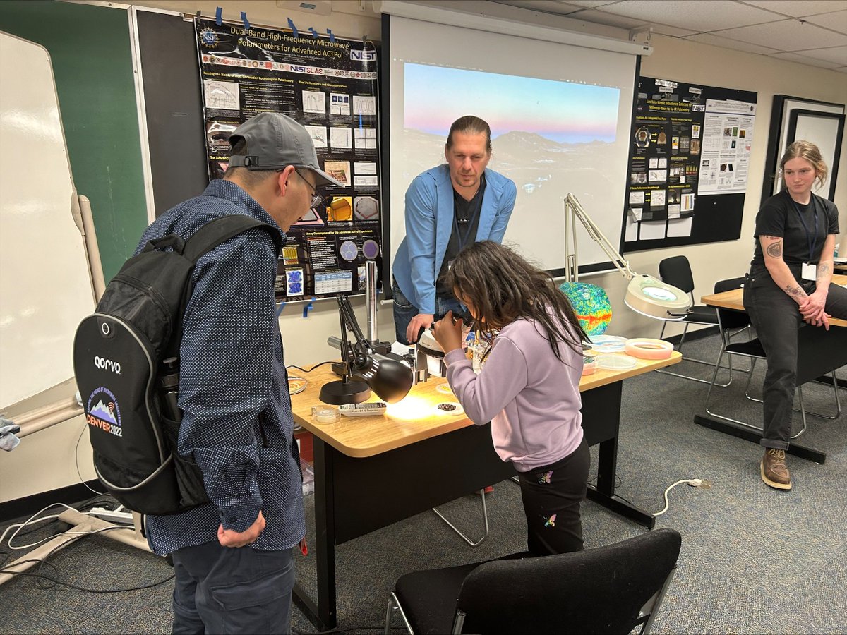 NIST researchers on our Boulder, Colorado, campus participated in Find Your Place in Space Week by showing how some of their research is used in space! Check out some of the photos of our researchers.