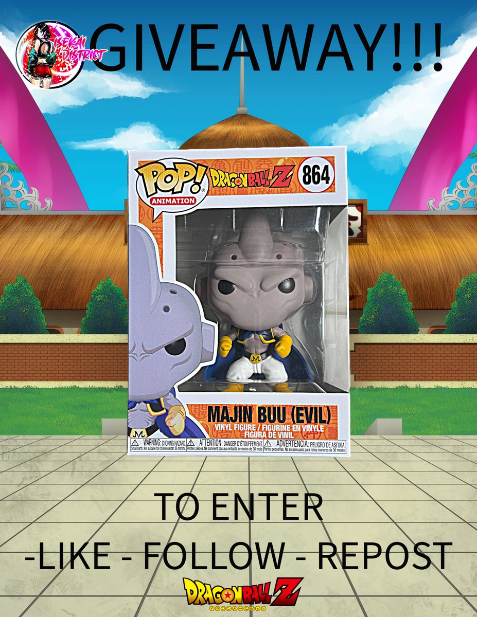 Ready for our next giveaway??!! 

🎉 GIVEAWAY ALERT! 🎉

We are going to be giving away a Dragon Ball Z Evil Buu Funko Pop!

  For a chance to win: 
 -Like
 -Follow 
-Repost  

Like & Retweet this post Good luck, otakus! 📷 Winner will be announced on May 10th, 2024 at 8pm EST.…