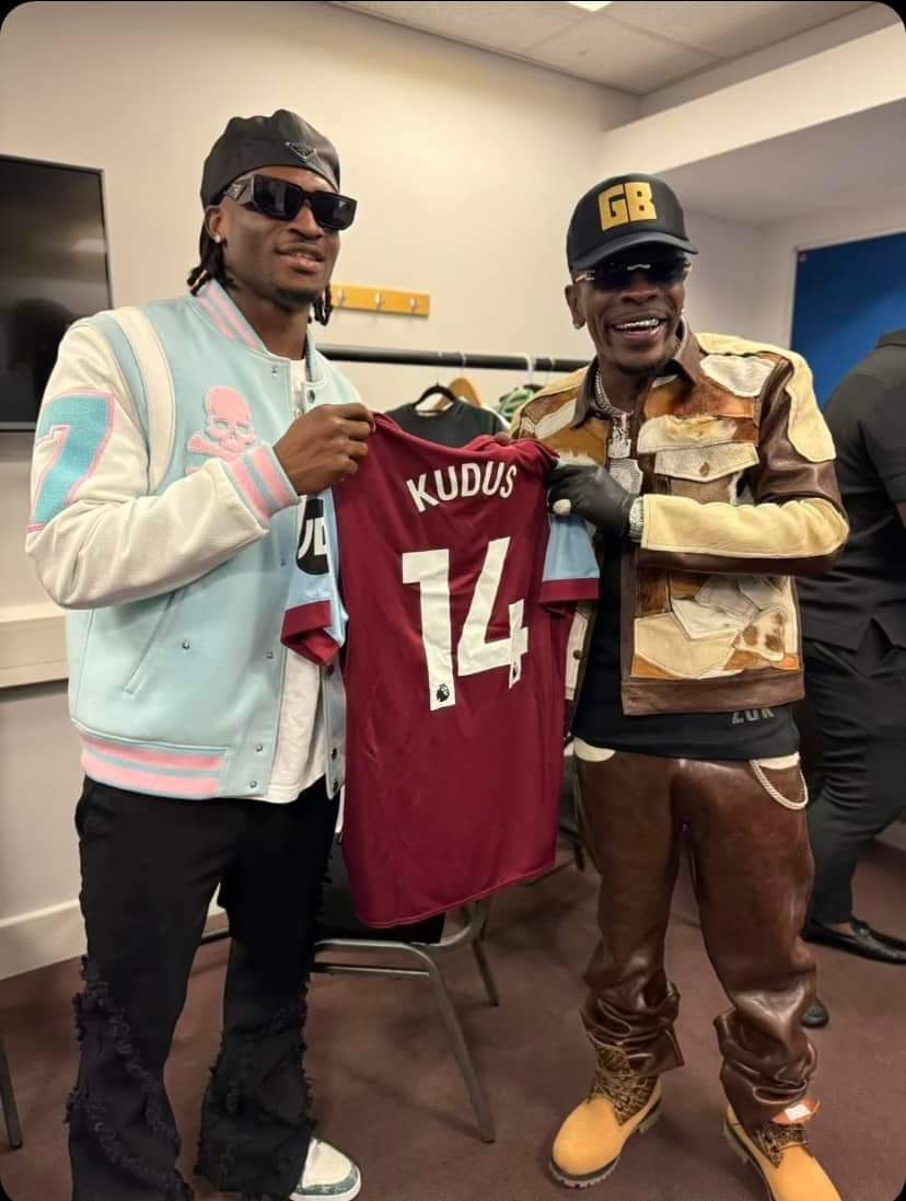 Watch The Moment Westham United Star Mohammed Kudus Meets Shatta Wale In 02 Indigo 🇬🇧 💥💥💥💥💥💥💥💥💥💥
