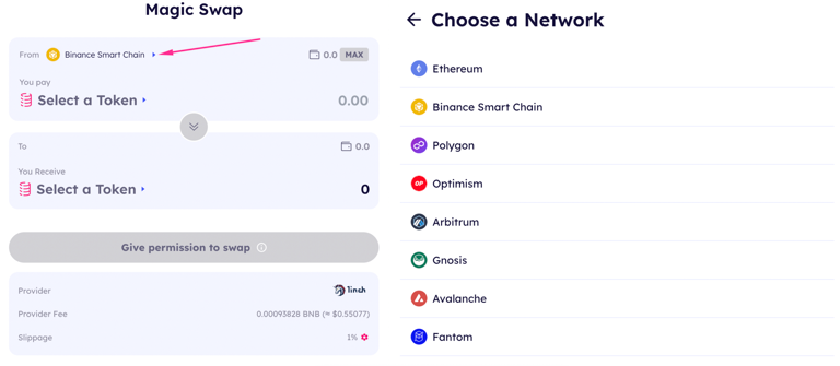 ref519's tweet photo. 1/5 Hi friends, we discuss topics about
@magicsquareio every week and $SQR, how are yours mood? Today we're going to talk about Magic Swap. #Magicsquare
Magic Square has integrated the 1inch Swap API within the Magic Store, allowing users to seamlessly swap cryptocurrencies https://t.co/lbcJ8ahSGL