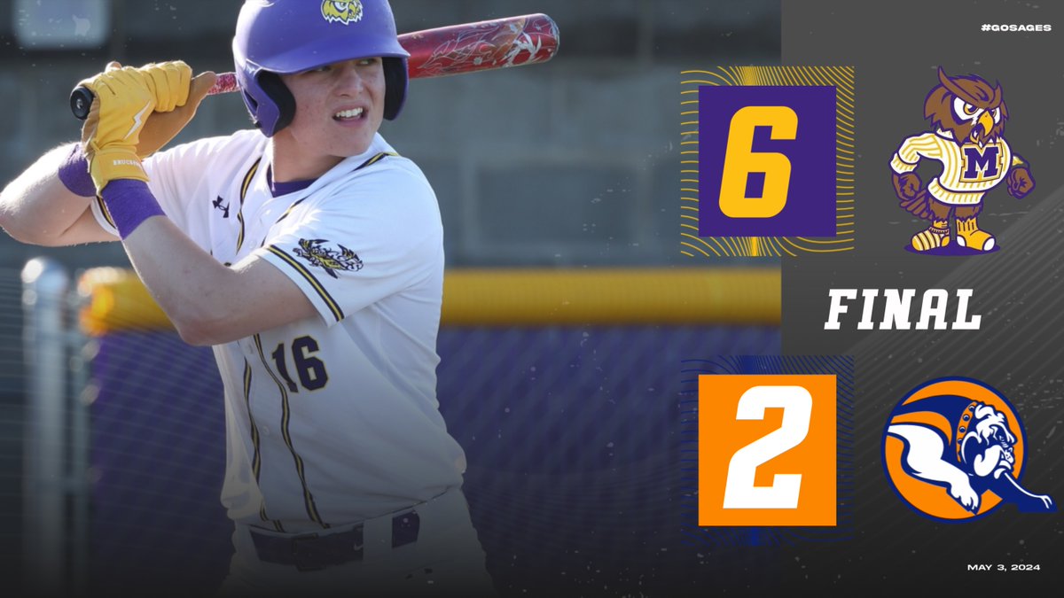 𝗦𝗖𝗛𝗢𝗢𝗟 𝗥𝗘𝗖𝗢𝗥𝗗

#SagesBaseball | #GoSages