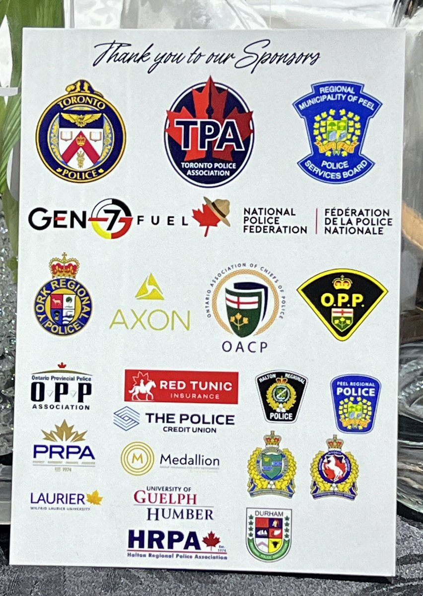 The #OACP is proud to join our #police community friends & supporters in making the @OWLECanada annual awards gala such a wonderful celebration of the accomplishments of female #police professionals. #OWLEAwards2024