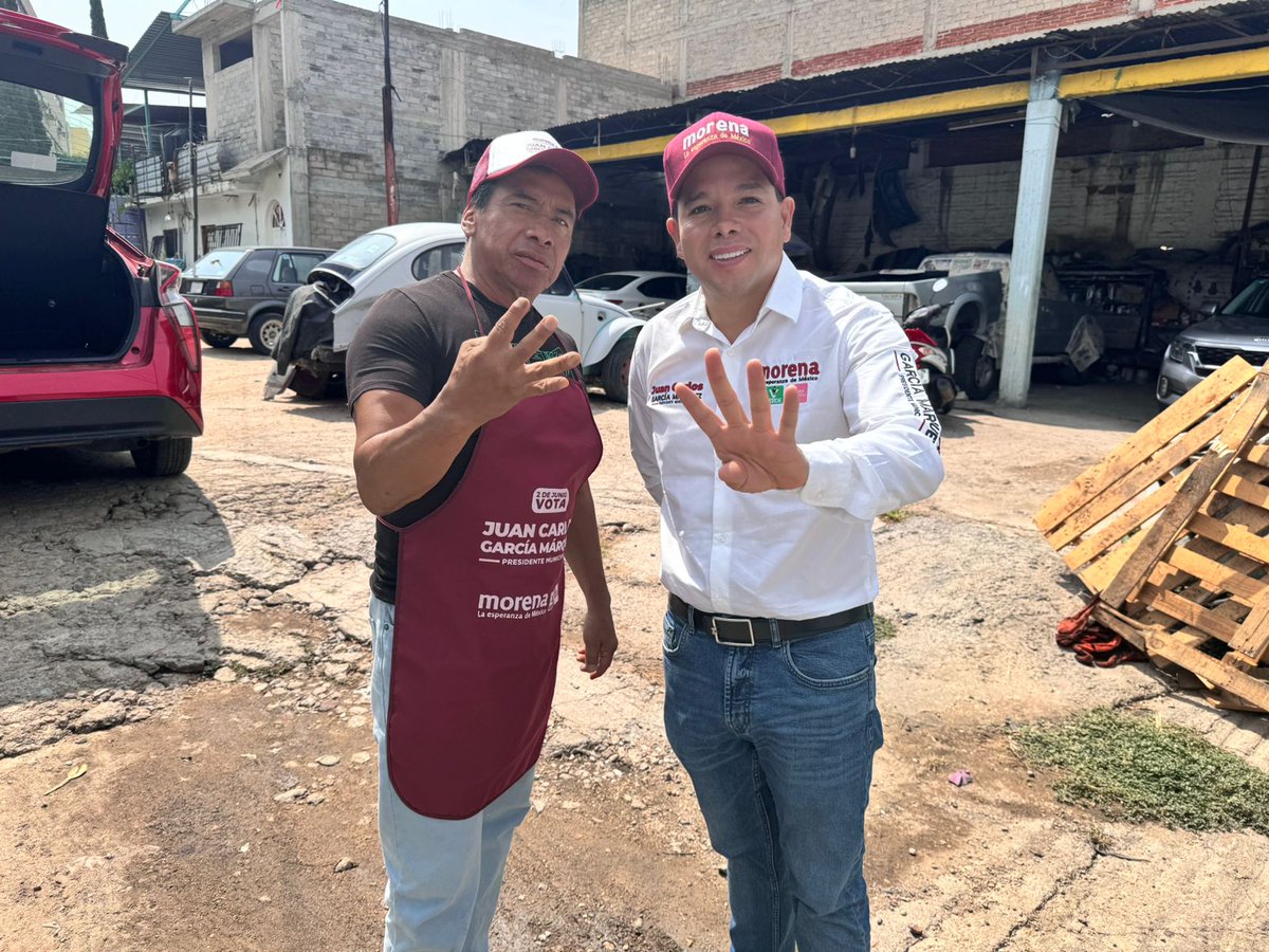 InformandoAOaxa's tweet photo. En Santa Lucía del Camino quieren que siga el proyecto de la transformación, por lo que el apoyo en las colonias La Deportiva, Guelatao y Canteras hacia @JC_GMarquez y todo Morena es cada vez más fuerte para que este 02 de junio el segundo piso sea una realidad en el municipio https://t.co/S4gO4tKmsT