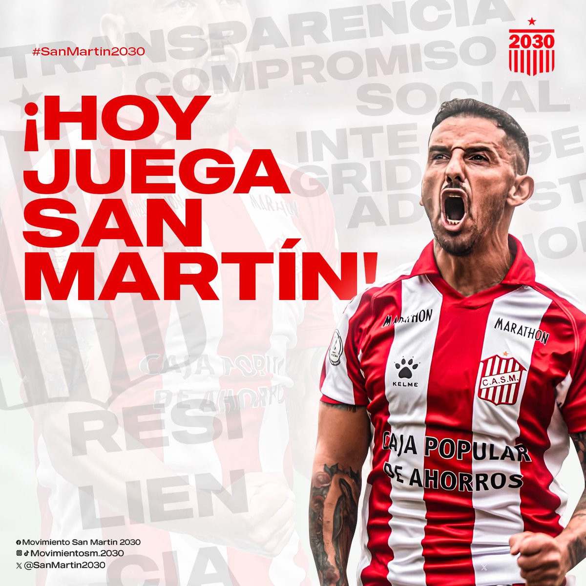 Movimiento San Martín 2030 tweet media