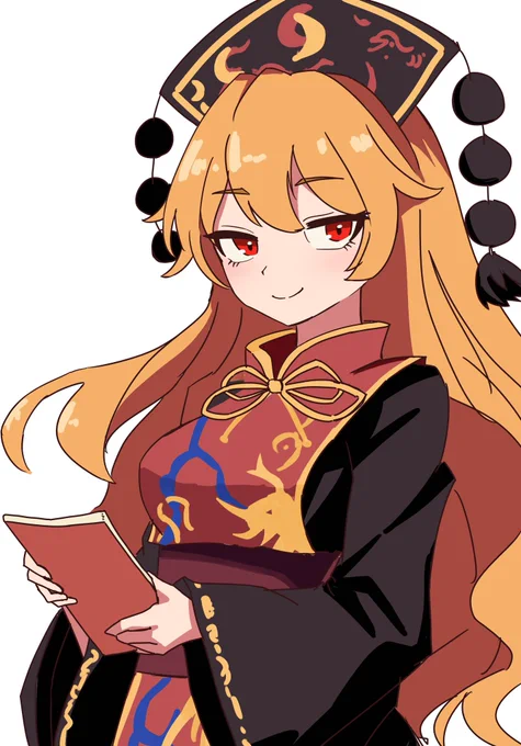 純狐結構好きだけど描くのは難しい(特に服)