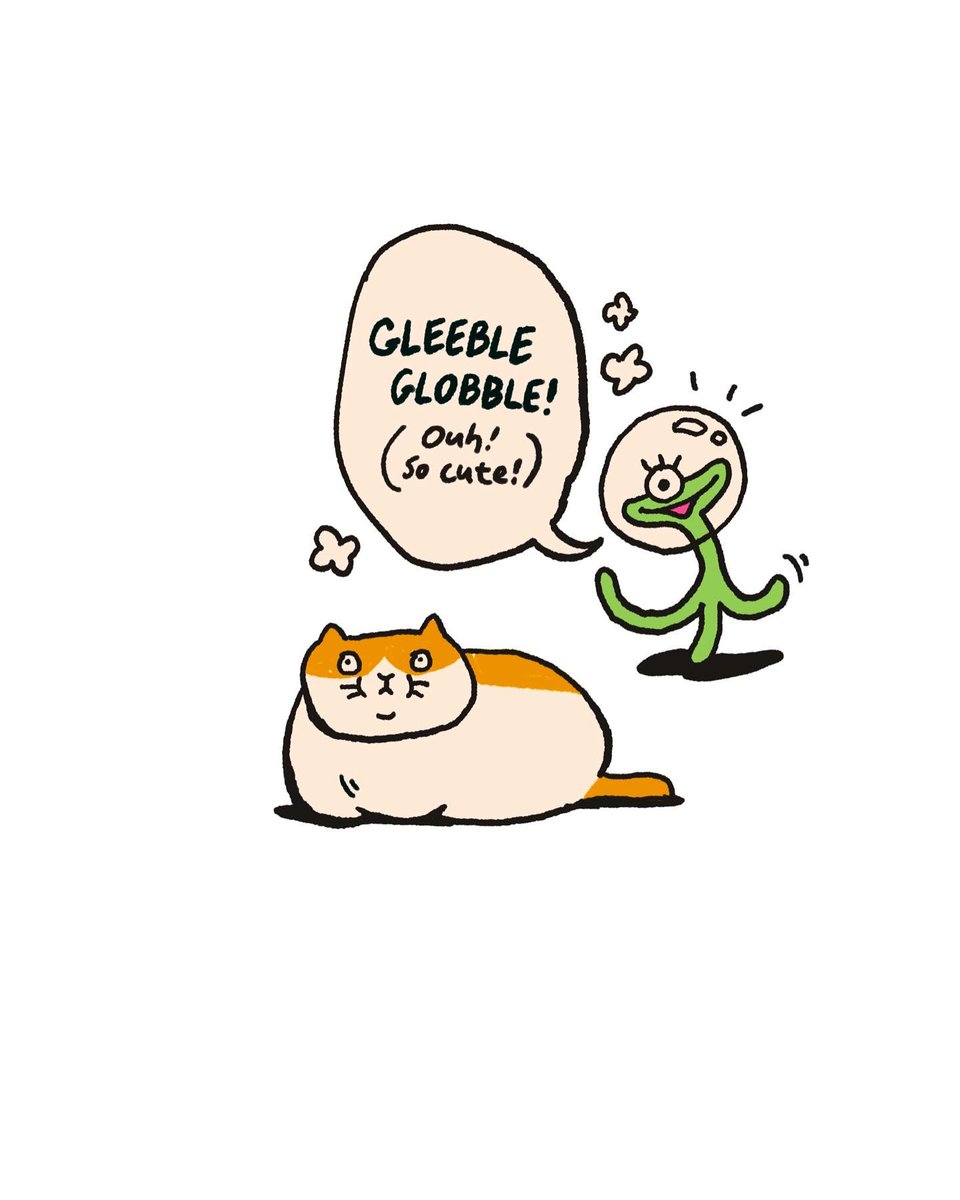 「GLEEBLE GLOBBLE 」|Tatoのイラスト