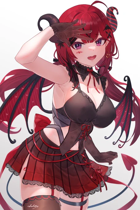 skebで魔光リサさん描きました! 依頼助かる!  #リサへ