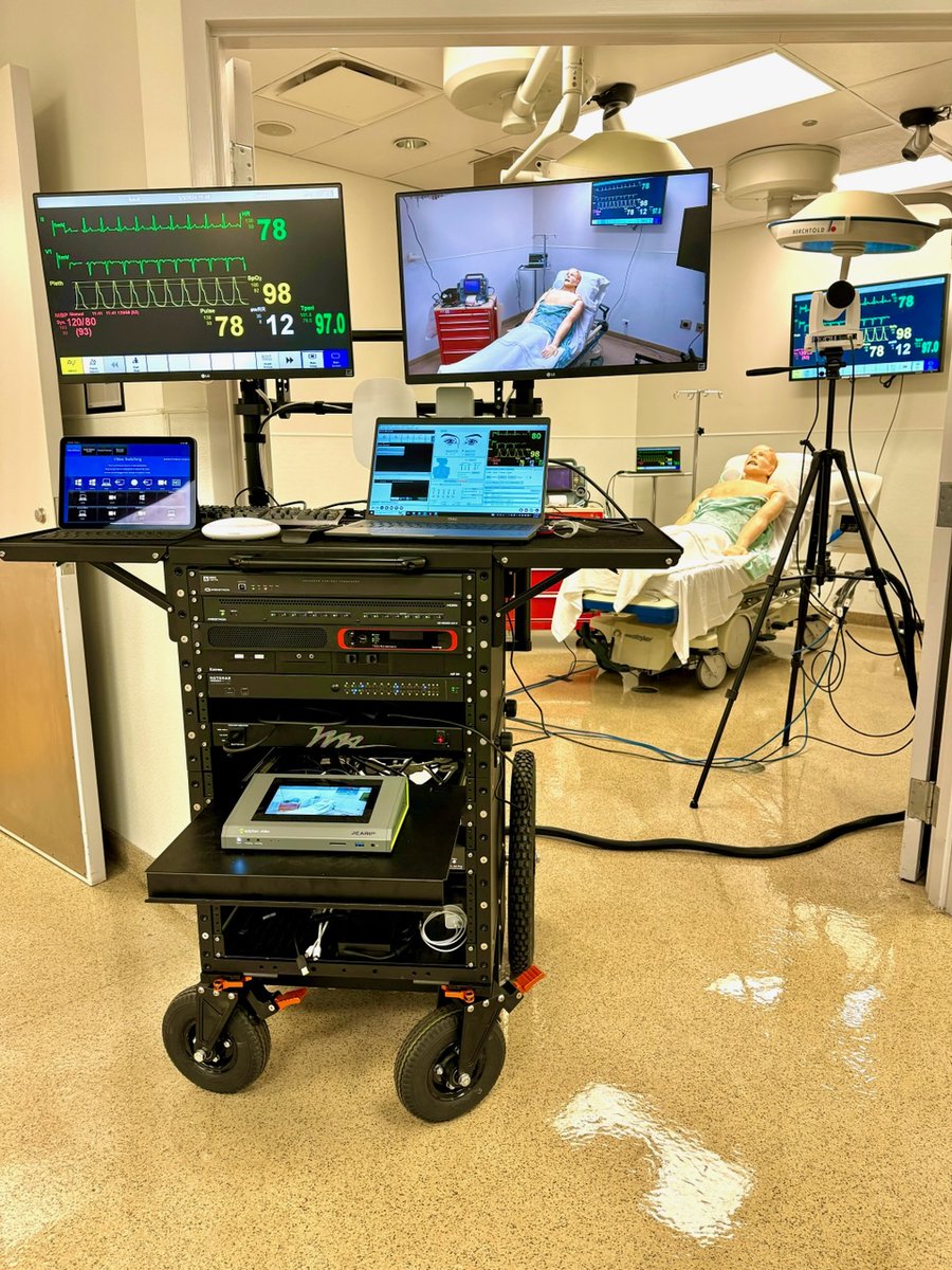 Meet the newest member of Team Northwestern Simulation! Our new in situ cart is a custom-designed, state-of-the-art mobile unit for in situ simulation! Help us name the cart and win a signed Mastery Learning in Healthcare Simulation book! Email simed@northwestern.edu by 5/15/24.