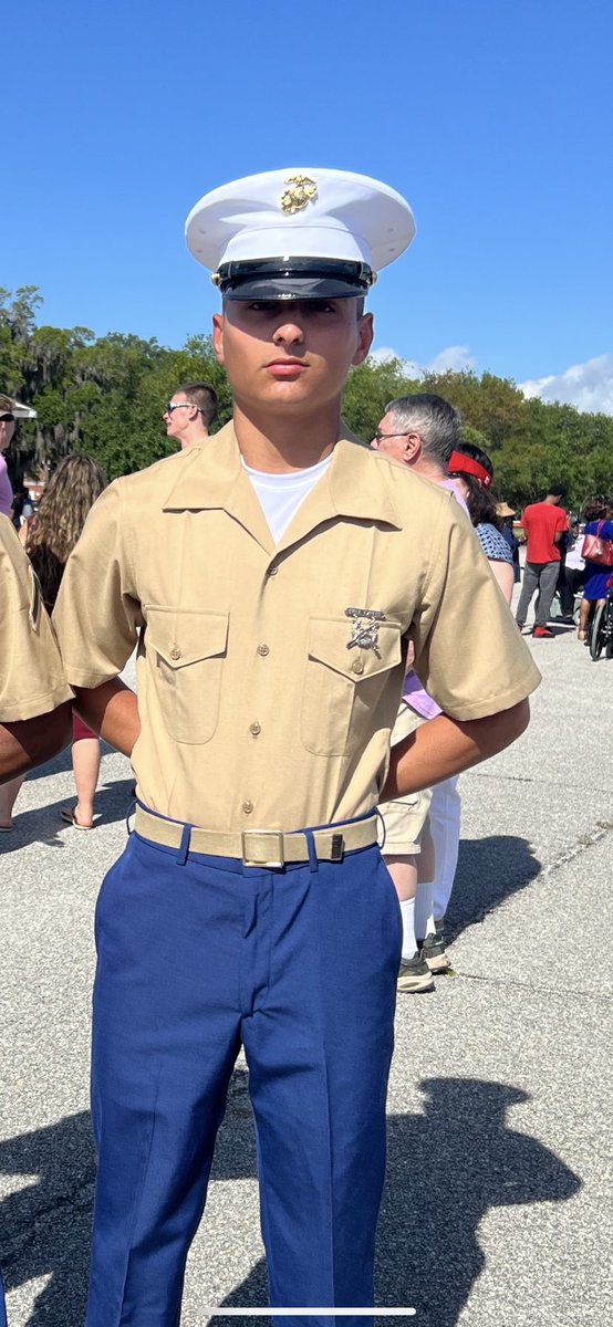 Congrats to former Mustang Wrestler Eric Perez on graduating recruit training and becoming a United States Marine!! We are proud of you! Wrestlers are built for success!