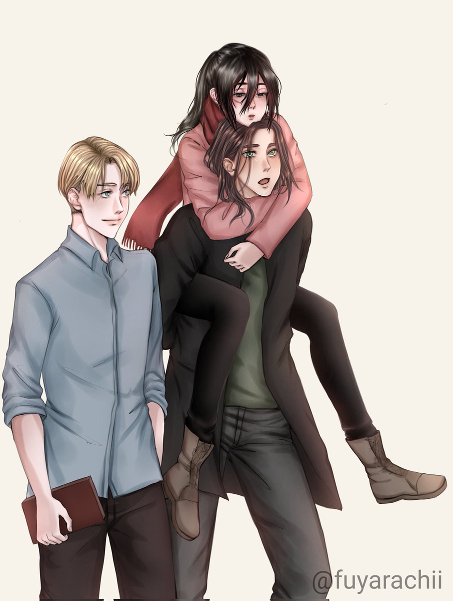 I miss them...
#mikasa #eren #armin #shingeki 
#AttackOnTitan #aot