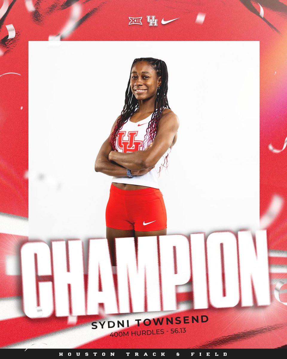 Just as you expected from Sydni Townsend! 56.13 🥇 Season Best  ✅ Meet Record ✅ #HTownSpeedCity