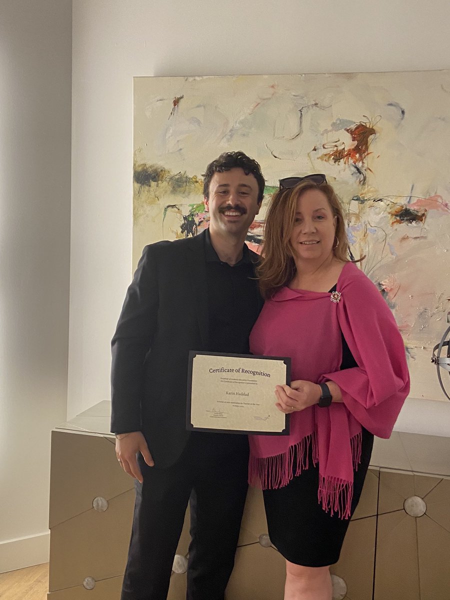 SterlingMiddle1's tweet photo. Congratulations to Mrs. Karin Haddad for being recognized as an LCPS teacher of the year nominee. Your dedication and commitment to our students, school, and community are admirable and inspiring. You are a true Pioneer. Here’s to at least 10 more years. https://t.co/8NCiAEnN1g